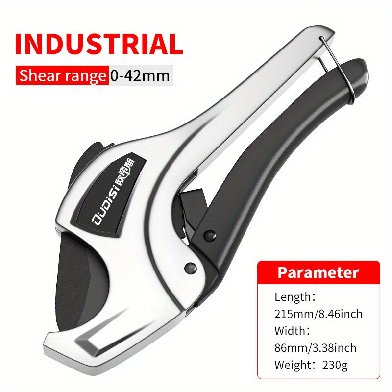 Industrial Grade Pipe Cutter Scissors for Cutting Tubing and Pipes PVC PVC ABS PE Vinyl Rubber