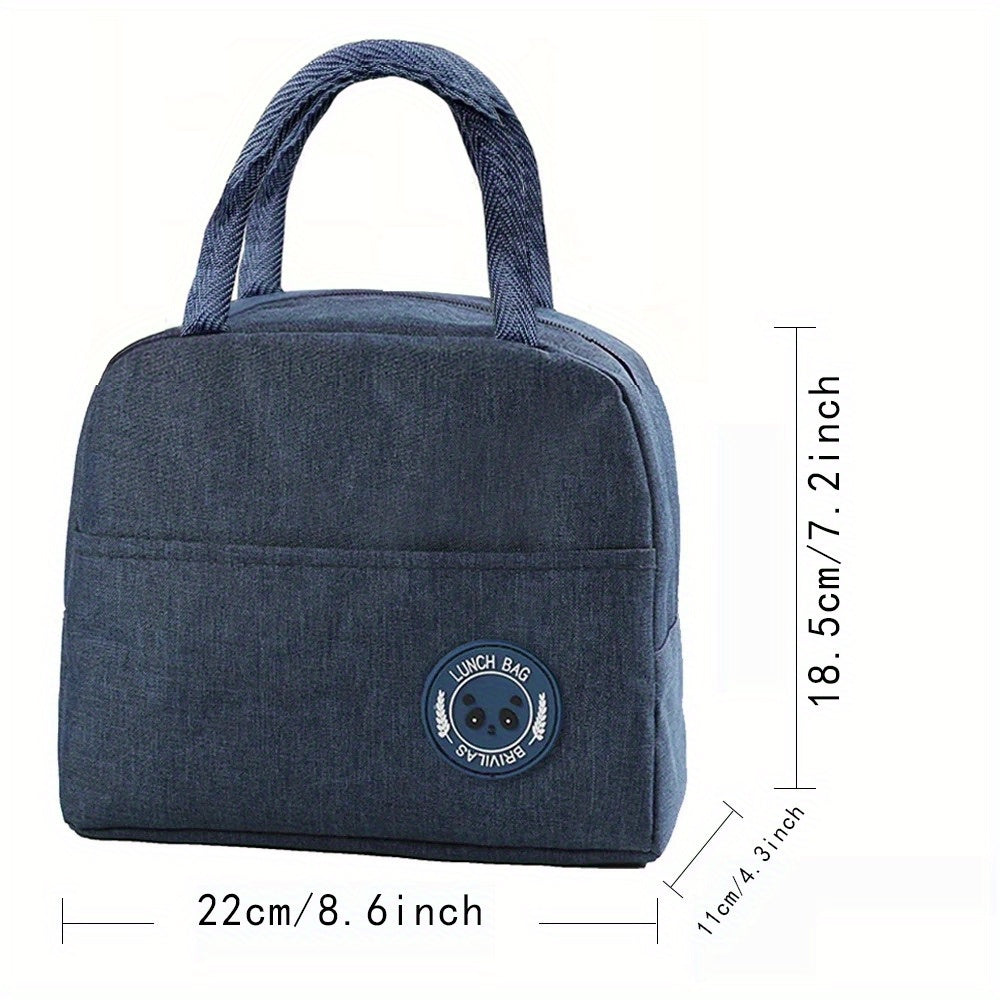 Insulated Lunch Bag with Monogram Rose Gold Waterproof Leakproof BPA-Free