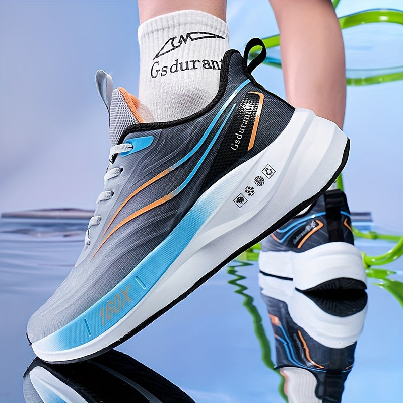 Men's Breathable Running Shoes Non-Slip Sole Athletic Sneakers for Jogging Outdoor