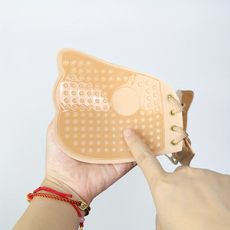 Durable Lace-Up Nipple Covers Invisible Backless Breast Pasties for Women