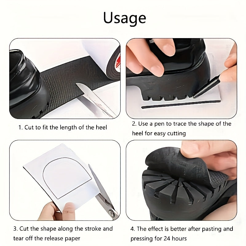 Women Thickened Anti-Slip Wear-Resistant Heel Protector Tape