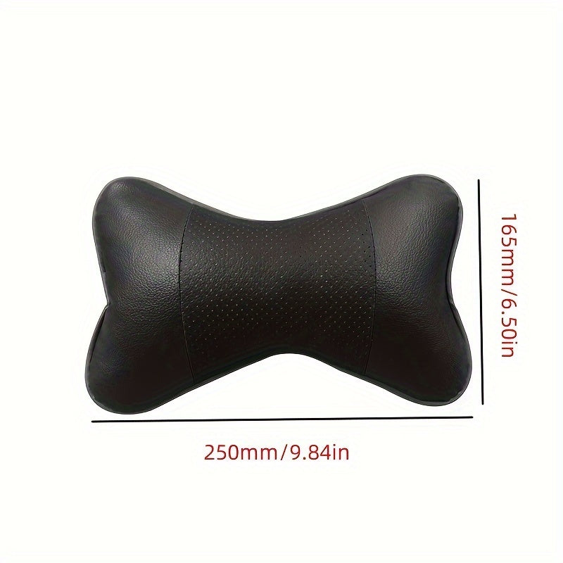 Almohada de cuello transpirable para coche, cojín, soporte para la cabeza, descanso para el cuello en viajes en coche