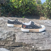 Women's Casual Vintage Fabric Flat Shoes With Cartoon Pattern