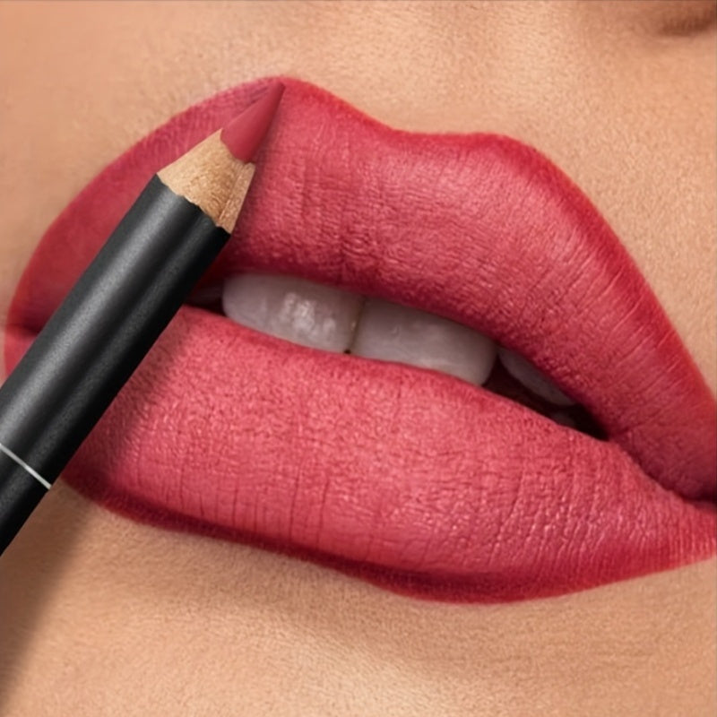Набор карандашей для губ Velvet Matte Lip Liner, 4 цвета, стойкие, для всех типов кожи