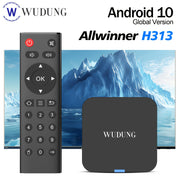 Mini Android 10 Smart TV Box Allwinner H313 4K HD WiFi 2GB RAM 16GB Storage