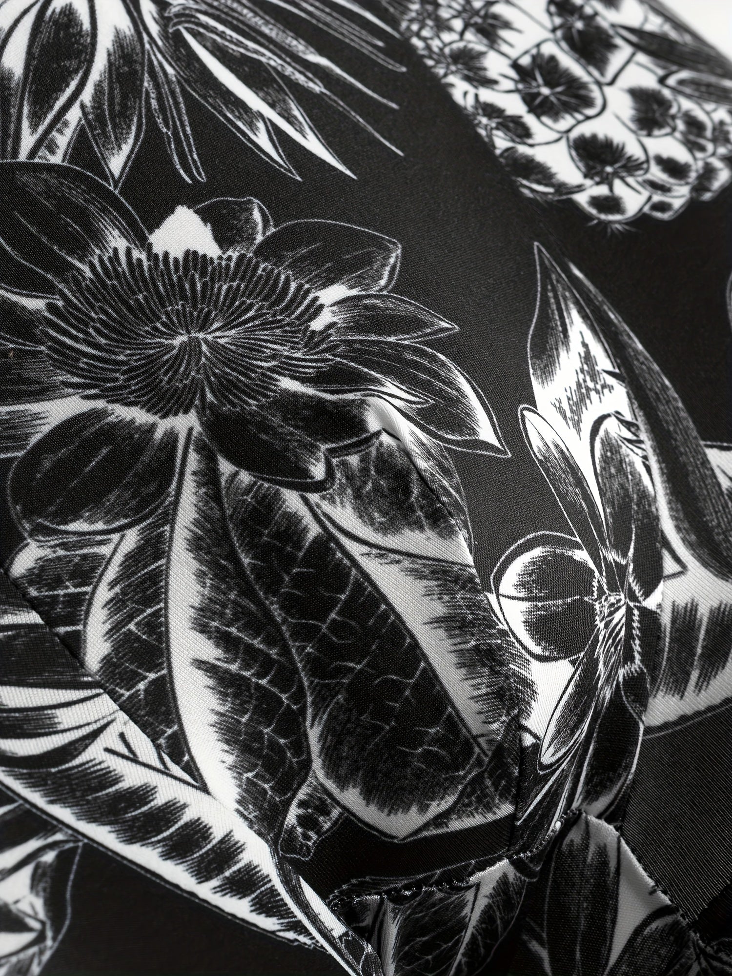 Set of 10 Geometric Pattern Boxer Briefs for Men Polyester Elastane Medium Stretch