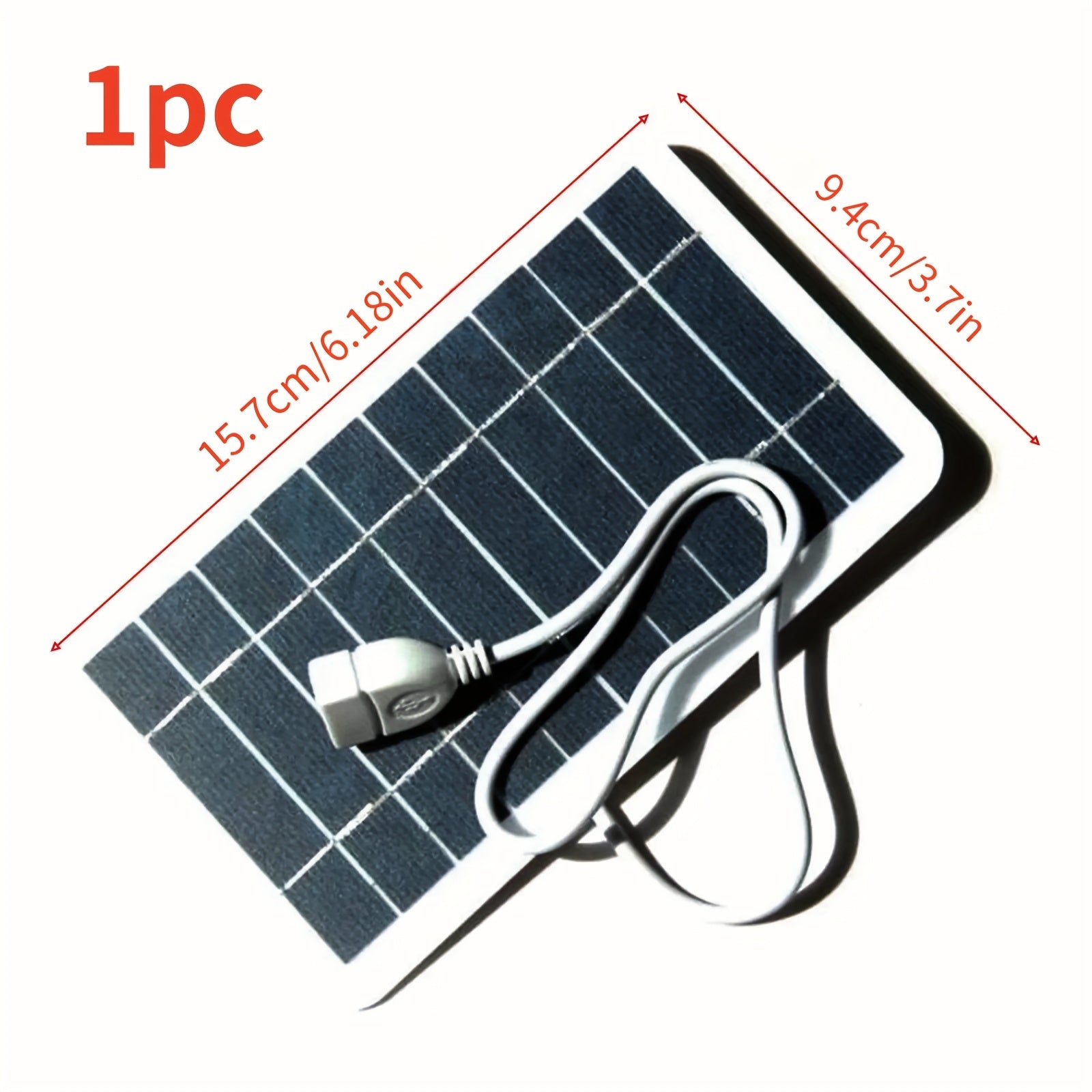 Almohadilla de carga solar portátil con material magnético para camping, viaje, energía móvil para teléfonos, ventiladores y linternas