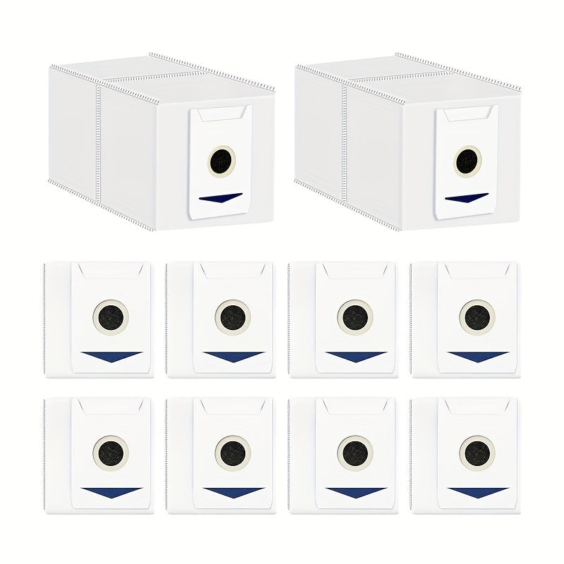 Robot Vacuum Bags Pack of 10 3L Large Capacity Durable Non-Woven Fabric
