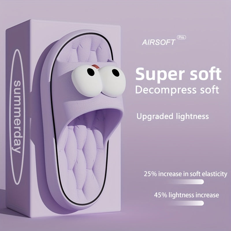 Women's Quick-Dry Slide Sandals Soft EVA Breathable Beach Indoor Options