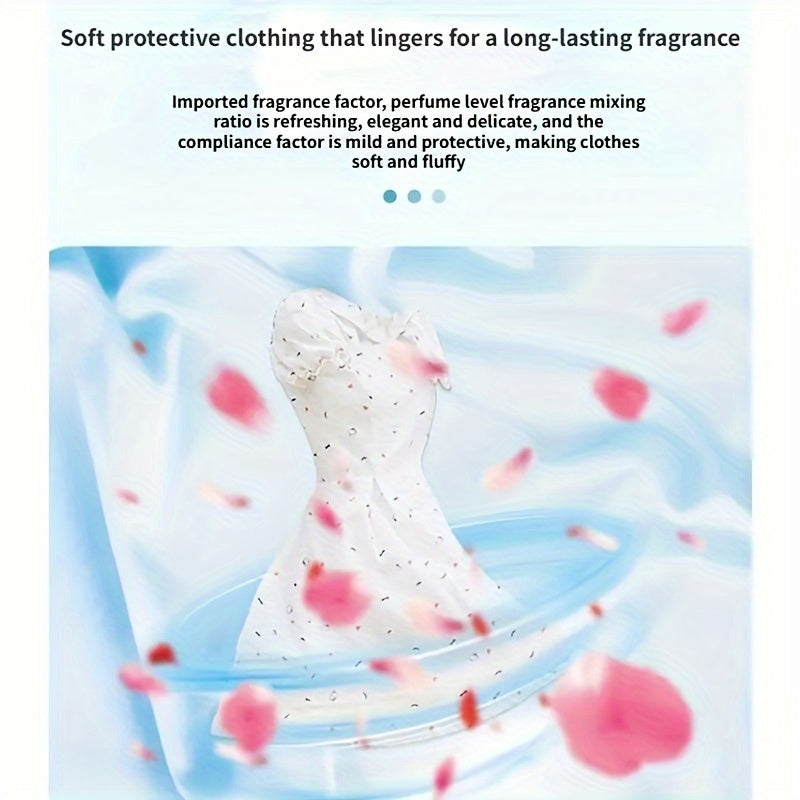 16/30/60pcs Laundry Detergent Pacs with Fresh Scent Stain Removal Softening for Home Dorm Travel