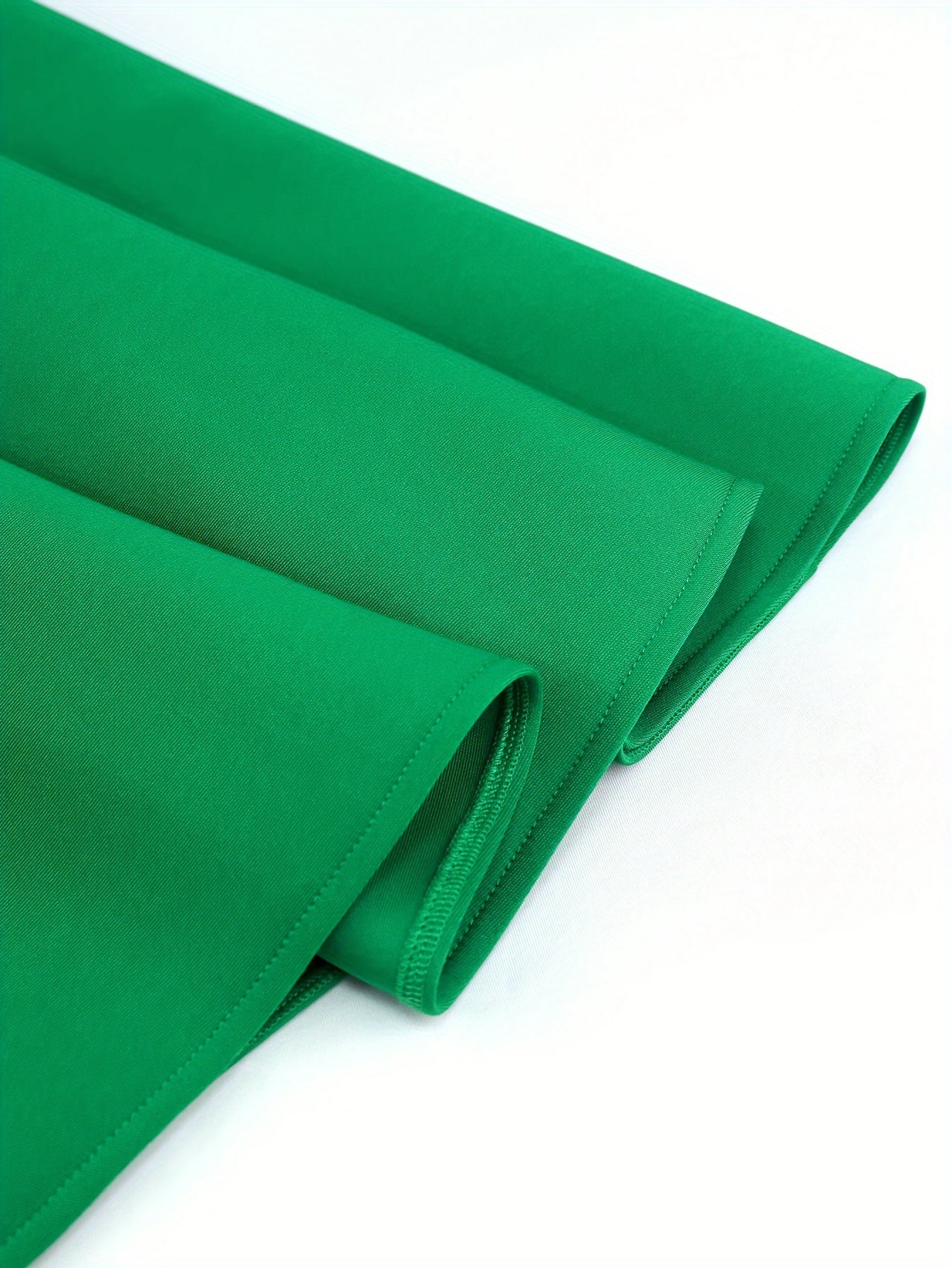 Women's One-Shoulder Long Sleeve Midi Dress with Petal Details for Weddings