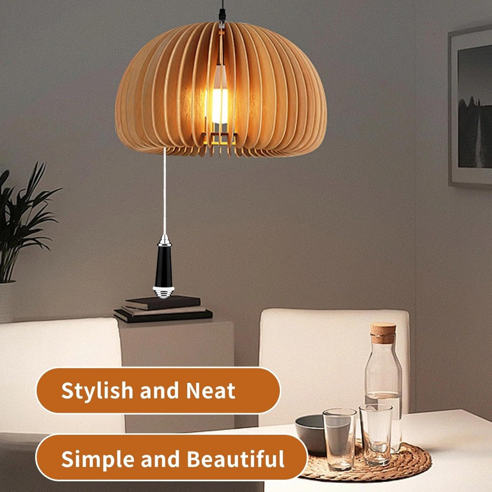 Stainless Steel Chrome Finish Toilet Ceiling Light Fan Switch with 100cm Nylon Pull String