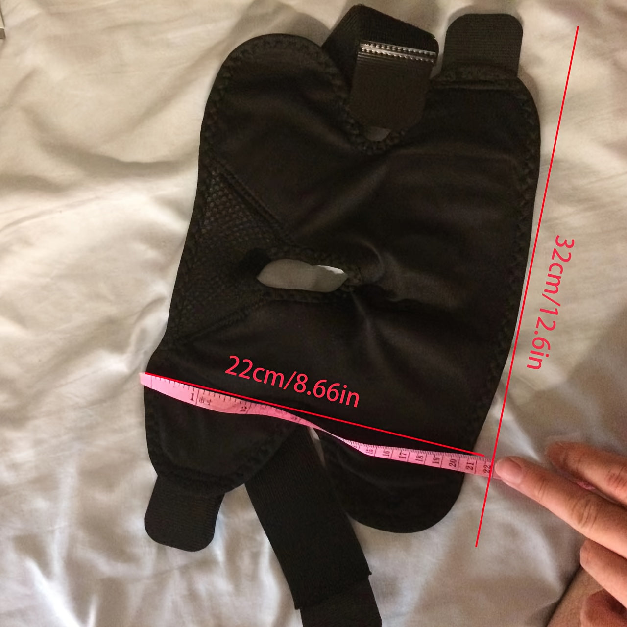 Faja de tobillo con calefacción y masajeador ajustable para rodillas y codos, alimentado por USB, 3 niveles de calor