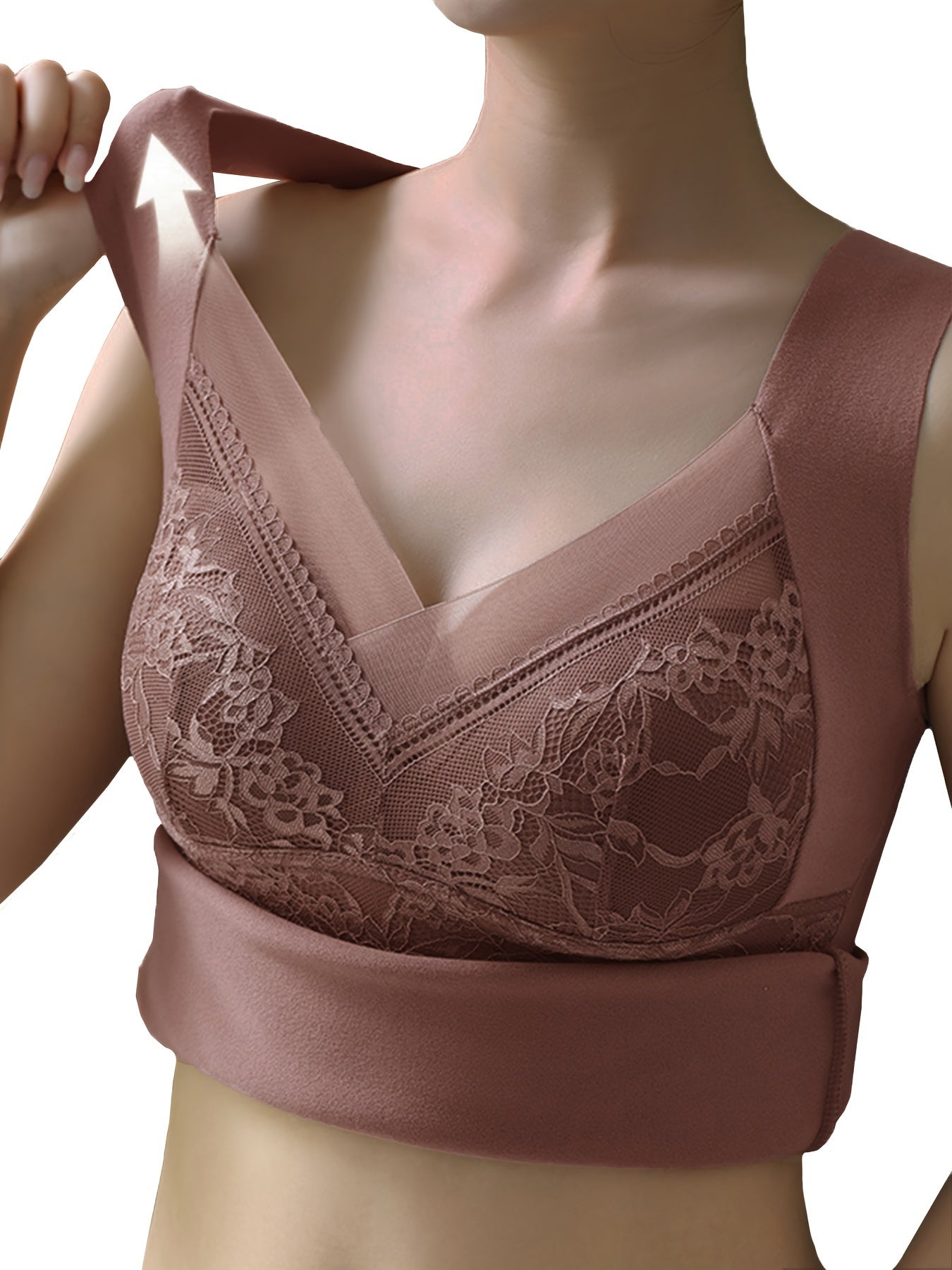 5-Pack EssElegance ayollar uchun pluss o'lchamdagi termal yuqorilar, ichki yostiqlar bilan, ikki tomonlama to'quv, bir xil rang, cho'ziluvchan nylon, dumaloq bo'yin, kuz/qish uchun.