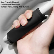 Car Armrest Cover Nappa Leather Handle Grip Protector for Vehicle Interior