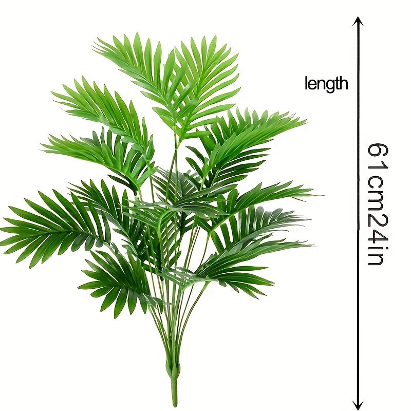 Artificial Potted Palm Tree 18 Heads Detachable Indoor Outdoor Decor Housewarming Gift