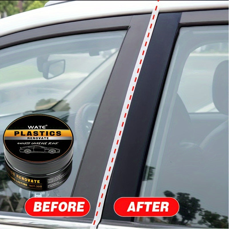 Auto Plastic Restoration Wax Crystal Clear Coating for Interior and Exterior