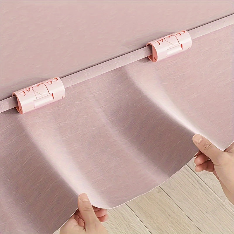12 Pieces Sheet Fixer Clips Multifunctional Bed Sheet Fasteners Safety No Marking Buckles