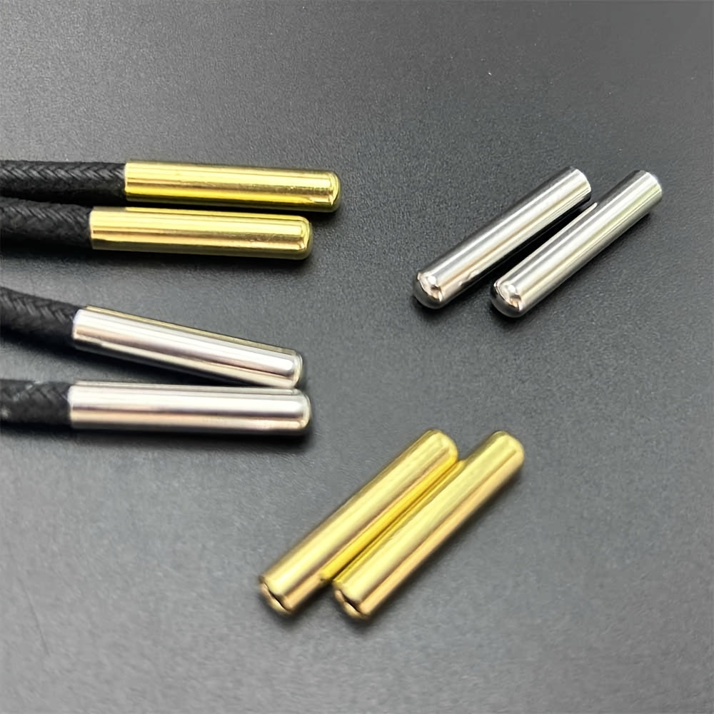 20 Pcs Zinc Alloy Shoelace Tips Metal Aglets for Sneakers and Repairs