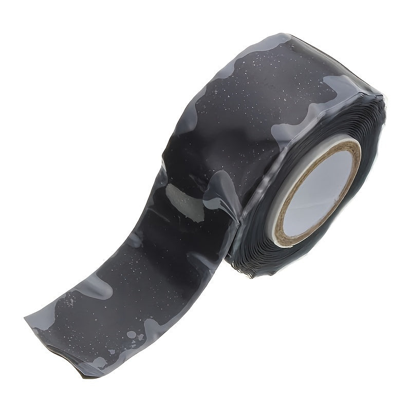 Self-Fusing Silicone Repair Tape Waterproof Pipe Sealant Black Adhesive