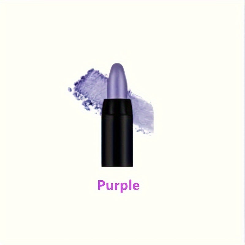 Женский карандаш- хайлайтер с жемчужным сиянием, глиттерные тени для век, водостойкий подводка для глаз