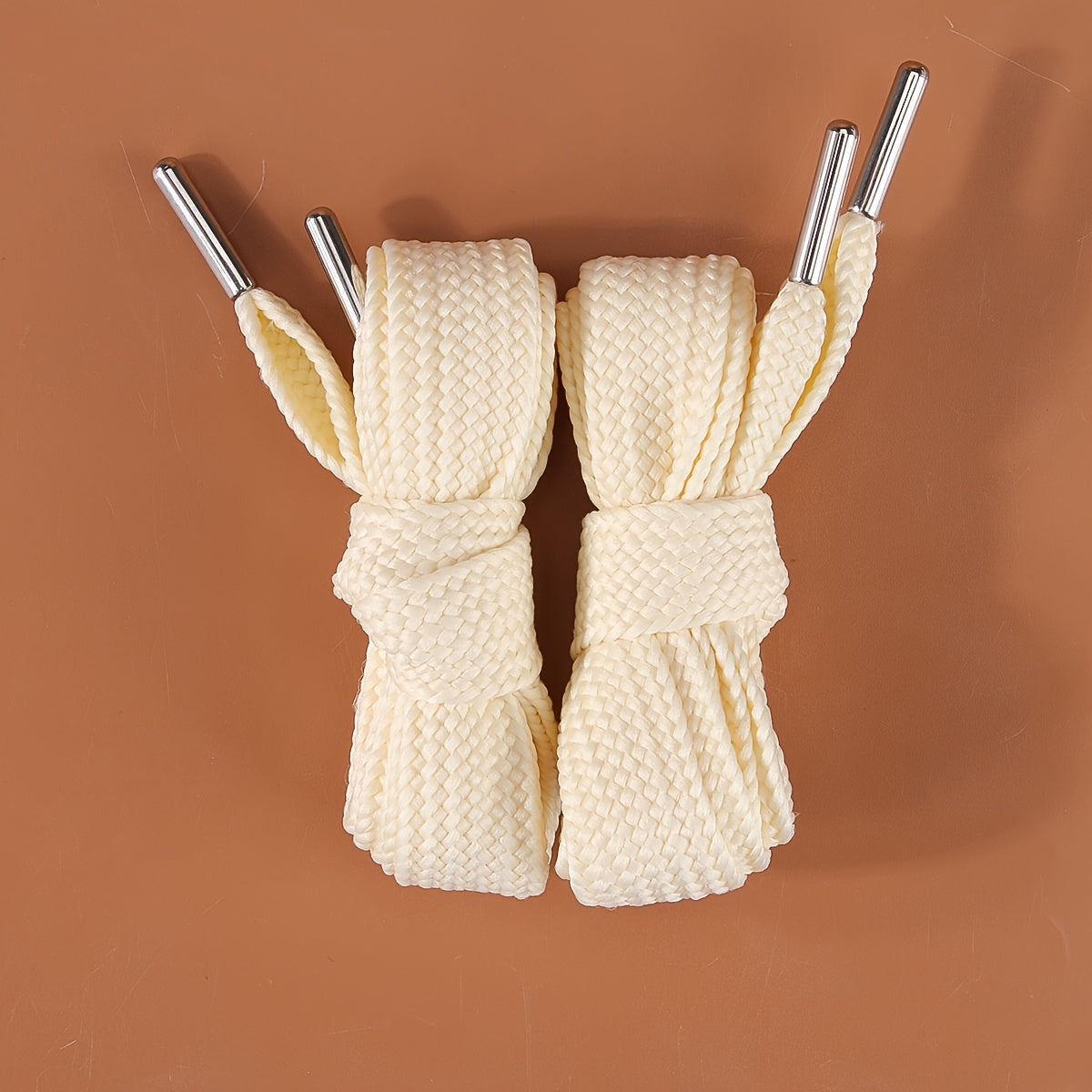 Unisex Flat Shoelaces Thickened Widened Open Smile Sports Shoes Laces