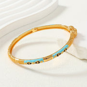 Роскошный браслет из меди в стиле Болливуд - Элегантные и классические украшения для рук