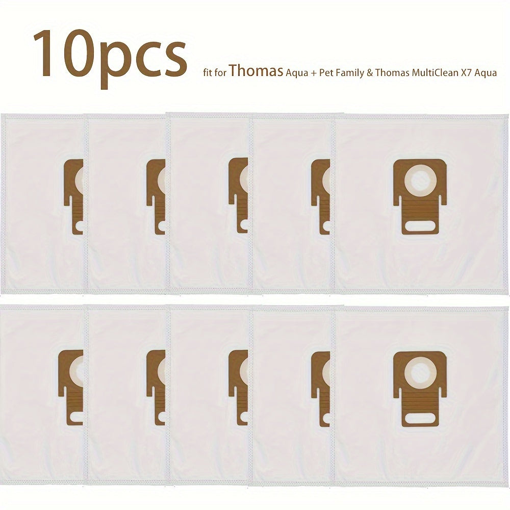 10 Vacuum Cleaner Bags for Aqua Plus and MultiClean X7 Aqua Vacuums