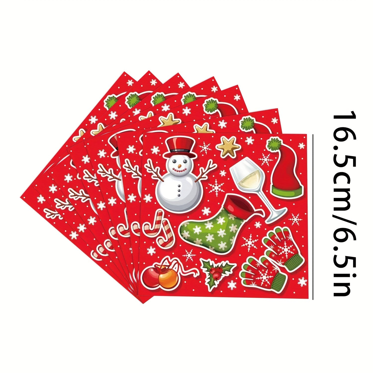 Набор праздничных принадлежностей для Рождества с скатертью, тарелками, стаканами и полотенцами для праздничного торжества