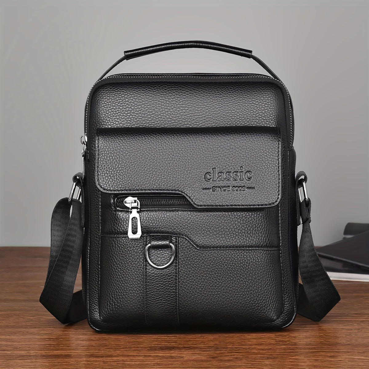 WEIXIER Vintage Messenger Bag erkaklar va ayollar uchun - yengil, suv o'tkazmaydigan va dog'ga chidamli, bir nechta bo'limlar bilan - uni uchun ideal 14-fevral sovg'asi.