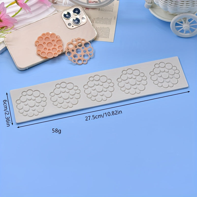 Silicone Fish and Lace-Shaped Mold for Cake Decorations Baking and Dessert Making