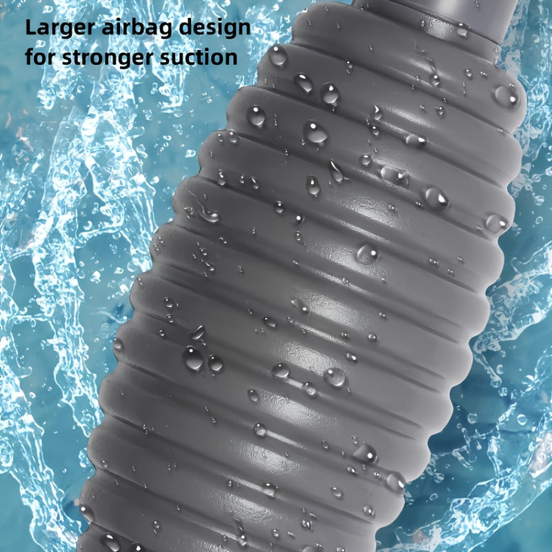 Aquarium Gravel Cleaner with 1.7m Hose Fish Waste Removal Siphon Pump