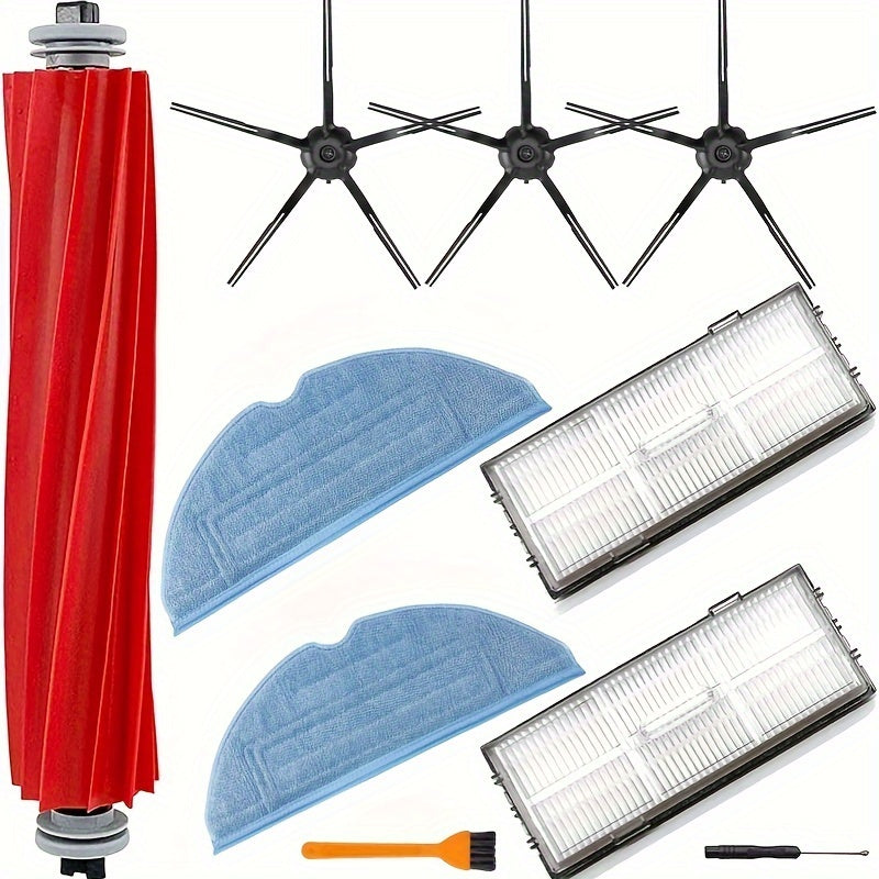Robot Vacuum Cleaner Attachment Kit with Roller Brush and HEPA Filters for S7 Series