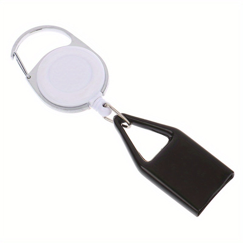 Uniseks metall olovgich qopqog'i kalit bilan va yo'qotishdan himoya qiluvchi kamar bilan