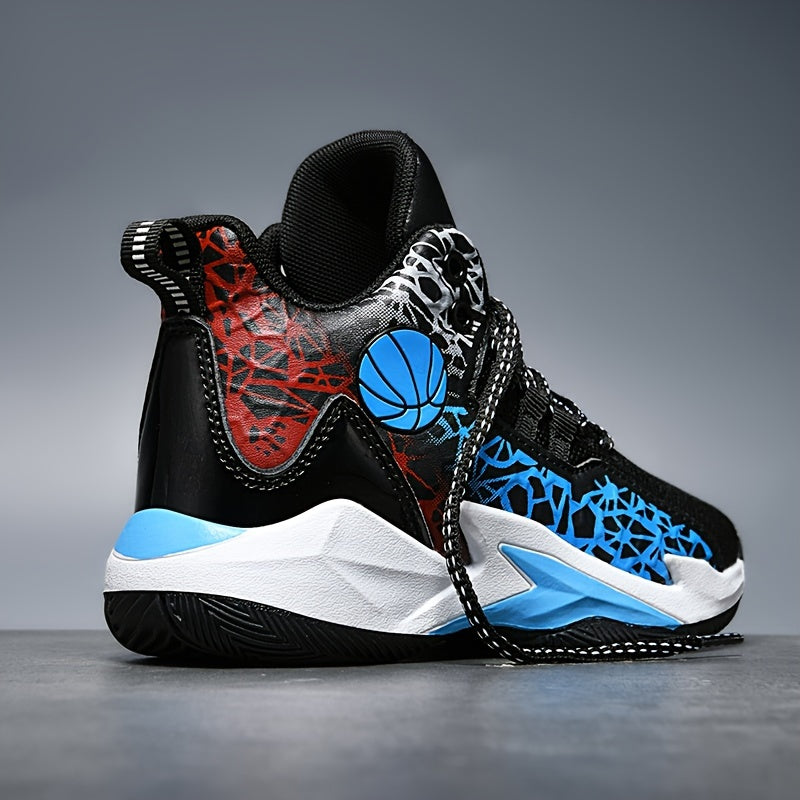 Kids Basketball Shoes Breathable Lightweight Casual Sneakers for Boys and Girls