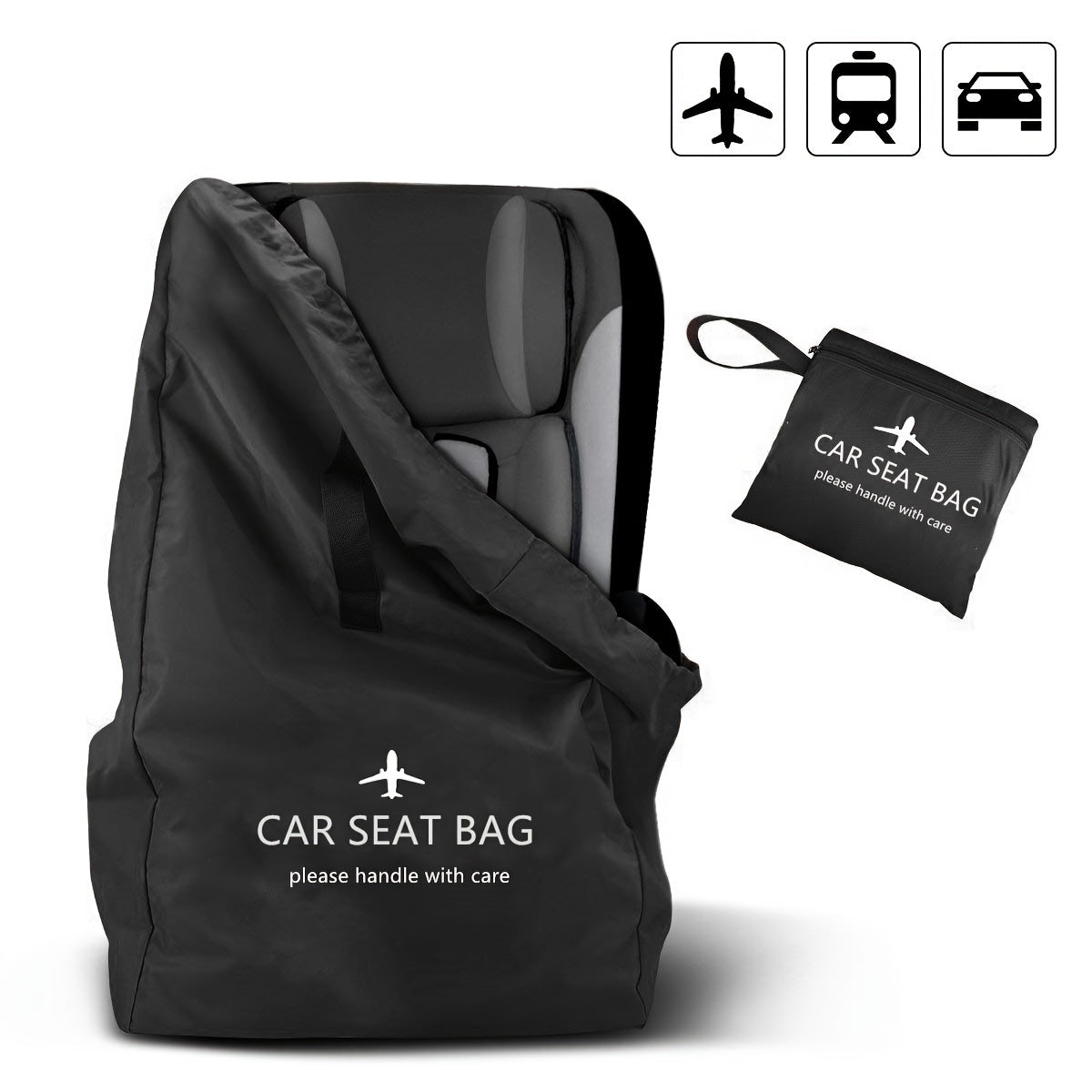 Universal Car Seat Travel Bag Water Resistant Ripstop Fabric