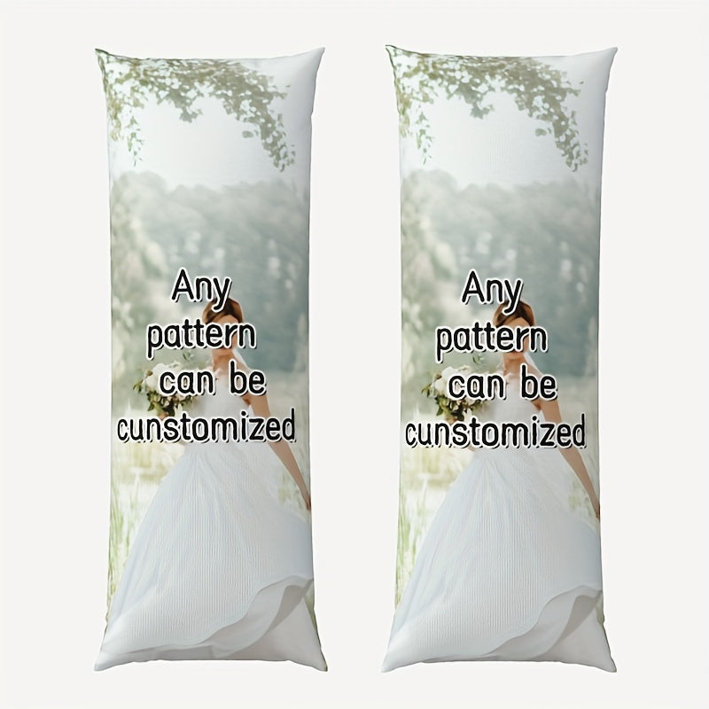 Personalized Double-Sided Photo Body Pillowcase 50.8x137.16 cm Soft Plush Gift