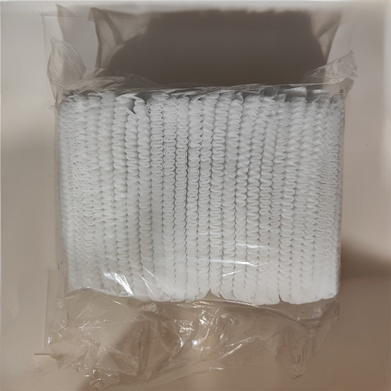 Set of 100 Disposable Microblading Hair Net Caps for Eyebrow Tattooing Sterile Non-Woven