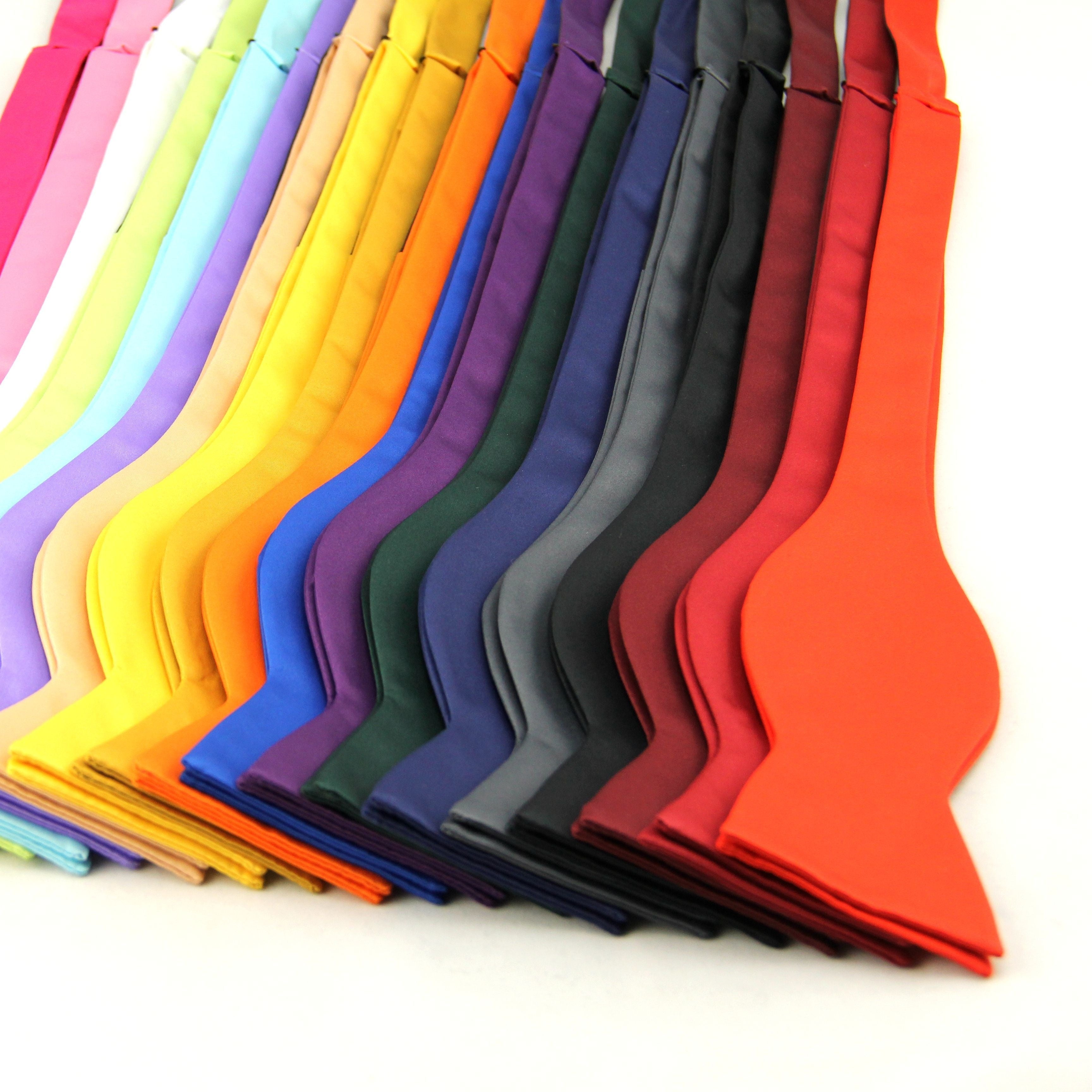 Men's Bow Tie for Weddings and Formal Events Black Satin Adjustable Accessory