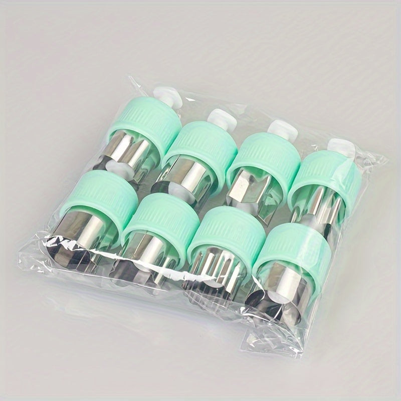 Set of 8 Stainless Steel Cookie and Fruit Print Baking Tools with Changeable Plungers