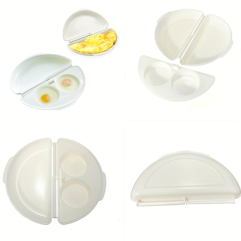 Silicone Egg Cooker Tray Microwave Omelette Steamer and Poacher Kitchen Tool