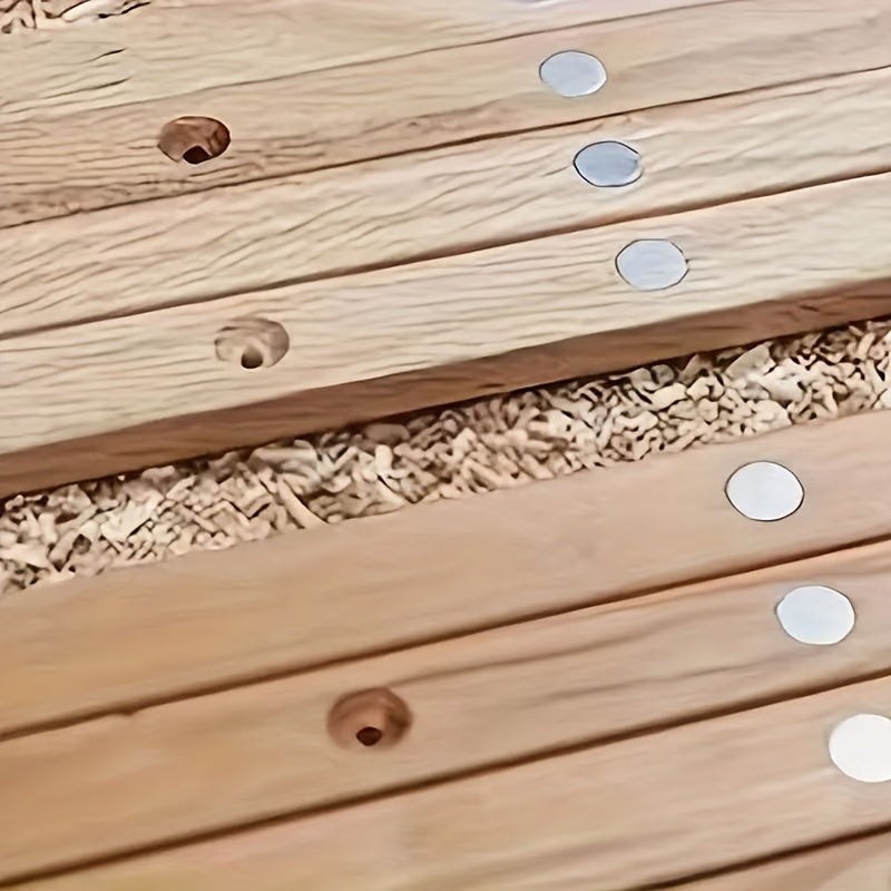 15/30 dona Neodim Disk Magnitlar - Muzlatgich, Qora doska va Qo'l san'atlari uchun kuchli dumaloq metall magnitlar