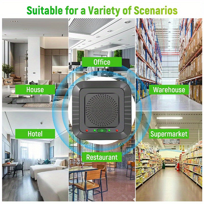 Dispositivo repelente de insectos eléctrico ultrasónico de 1/2 piezas para hogar, oficina y cocina