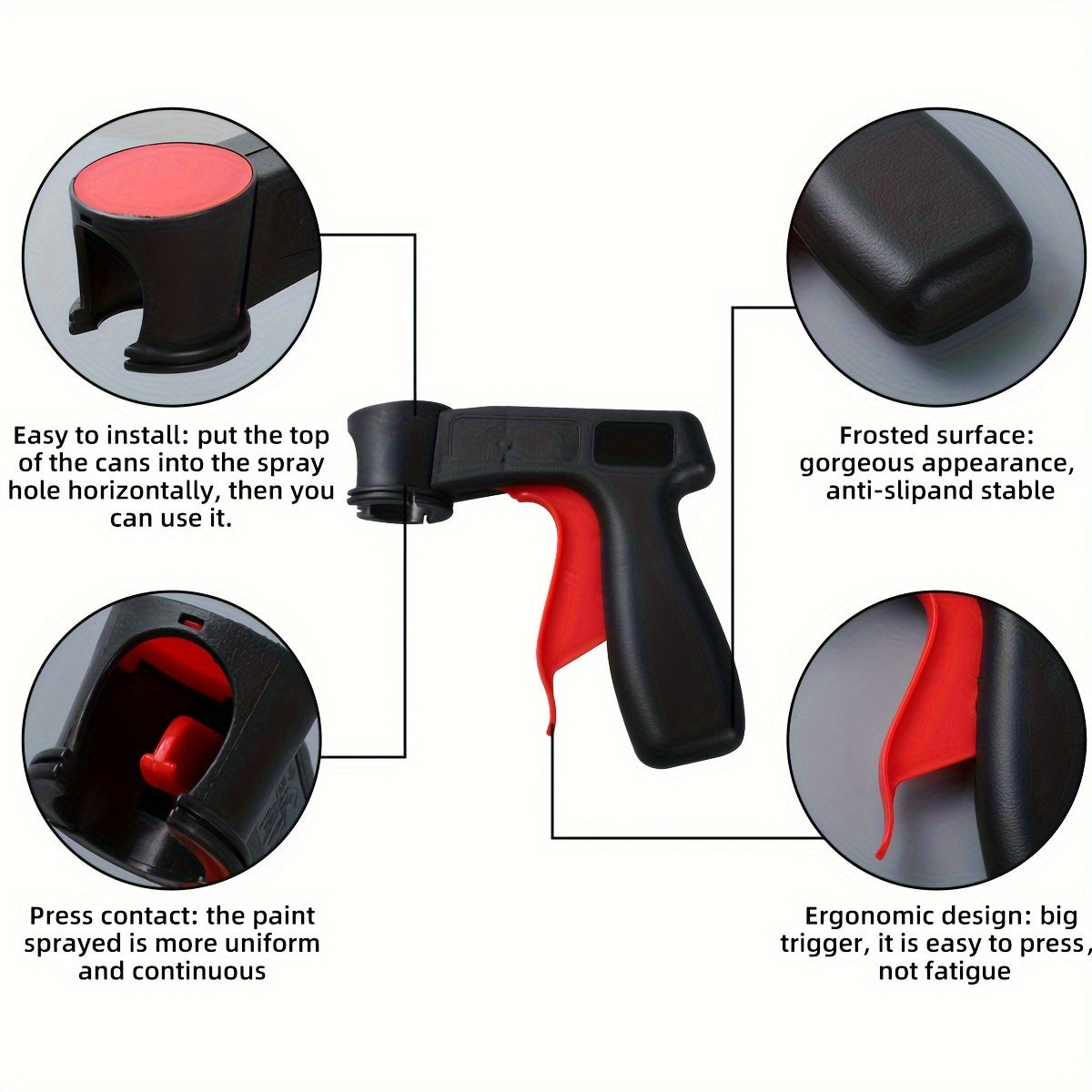 Universal Paint Spray Gun Nozzle for DIY Projects