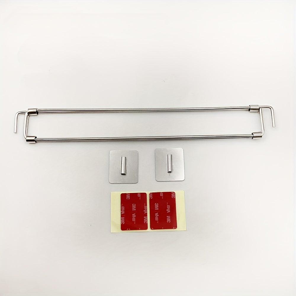 2-to'plam rostlangan po'latdan yasalgan sozlanadigan muzlatgich polki barlari RV lager uchun