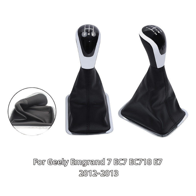 Universal Black ABS 5-Speed Car Shift Knob Gear Shift Gear Head