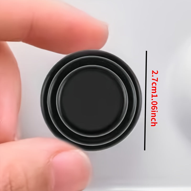 12 Pieces Silicone Car Door Shock Absorbers Anti-Collision Padding for Doors and Tailgate