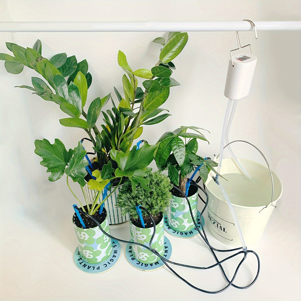 Automatic Watering Pump Controller for Flowers and Plants with Drip Irrigation System and Lithium Battery