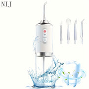 Electric Toothbrush with Oral Irrigator and Orthodontic Cleaning Device Rechargeable Lithium Battery