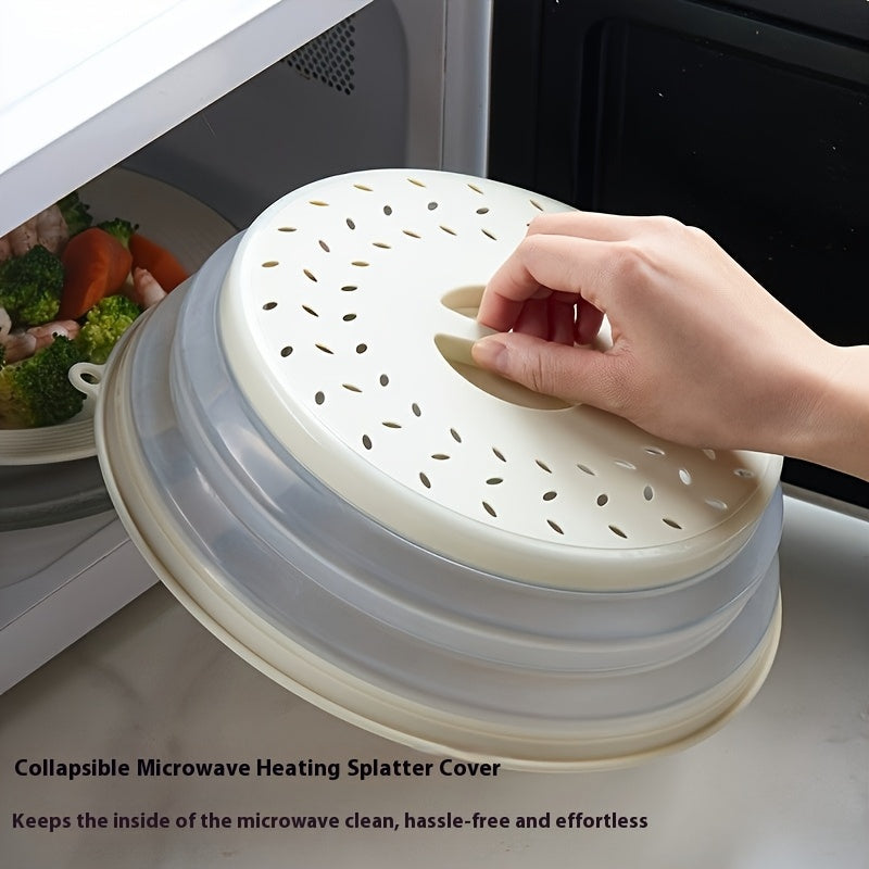 Silicone Microwave Splash Guard with Ventilation and Steam Holes Heat-Resistant Dishwasher Safe